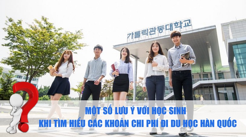 chi phí đi du học hàn quốc